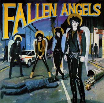 Fallen Angels 1st LP cover - see text above