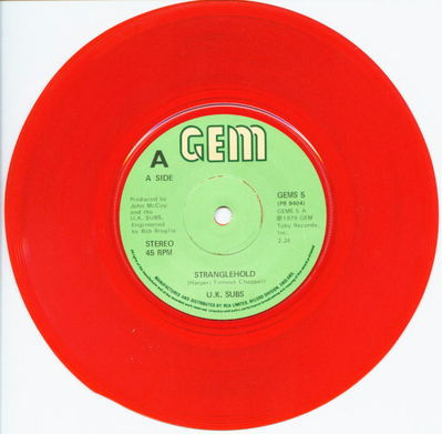 Red vinyl A-Side