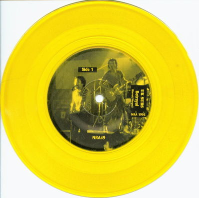 Yellow vinyl A-side