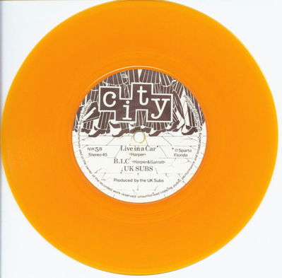 Orange Vinyl B-Sied