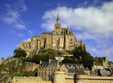 Mont-Saint-Michel by day - click to enlarge