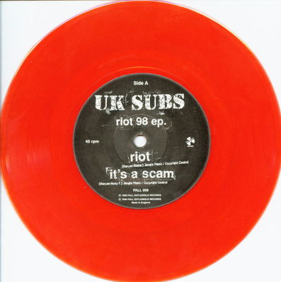 Red vinyl A-side