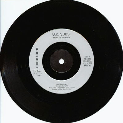 Black vinyl A-side