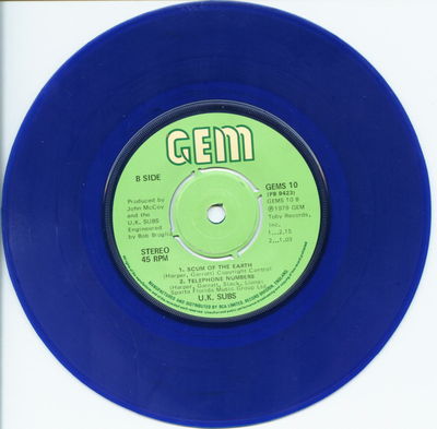Blue Vinyl B-Side
