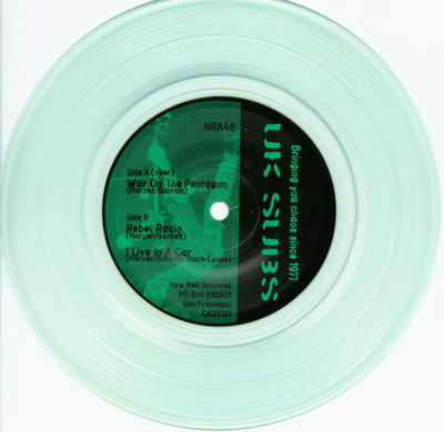 Clear vinyl B-side