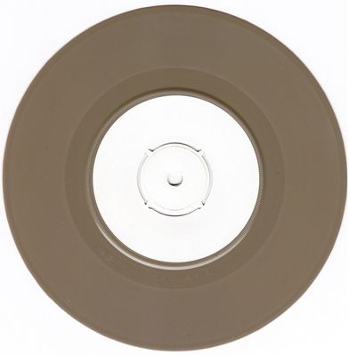 White label, brown vinyl A-side