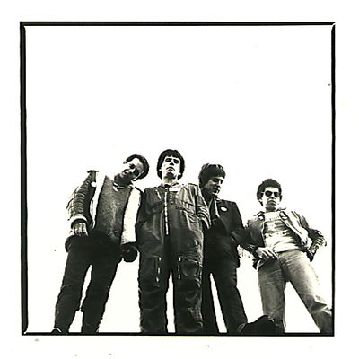 Left  to right. Paul Slack, Nicky Garratt, Robbie Burdock and Charlie Harper.  From  the Nicky Garratt collection. Click to enlarge