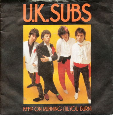 Keep on running (UK) front cover
