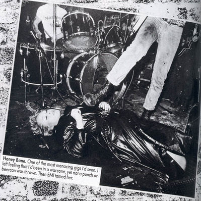 Ray Stevenson picture, ex Subs drummer Steve J Jones has head chopped off - click to enlarge