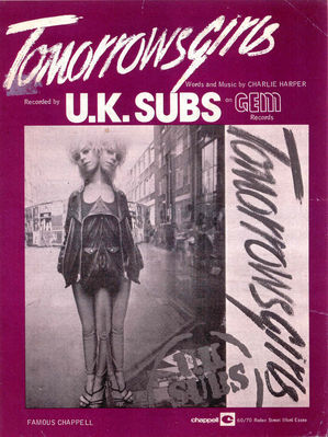 From the Rob Cook UK Subs collection