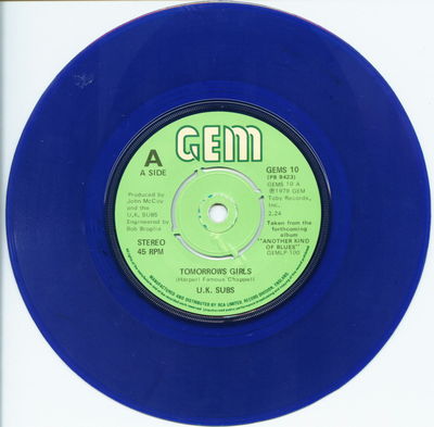 Blue Vinyl A-Side