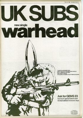 Warhead full page press ad