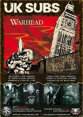 Warhead on-line CD advert